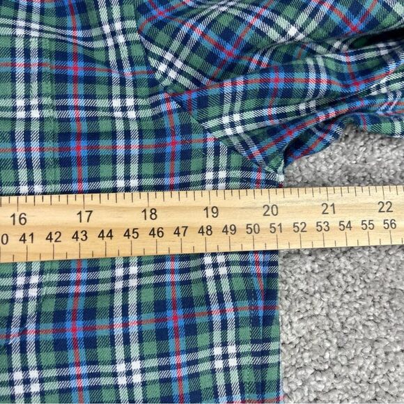 Vineyard Vines Performance Shirt Men’s Small Blue Plaid Button Down Long Sleeve - Picture 7 of 9